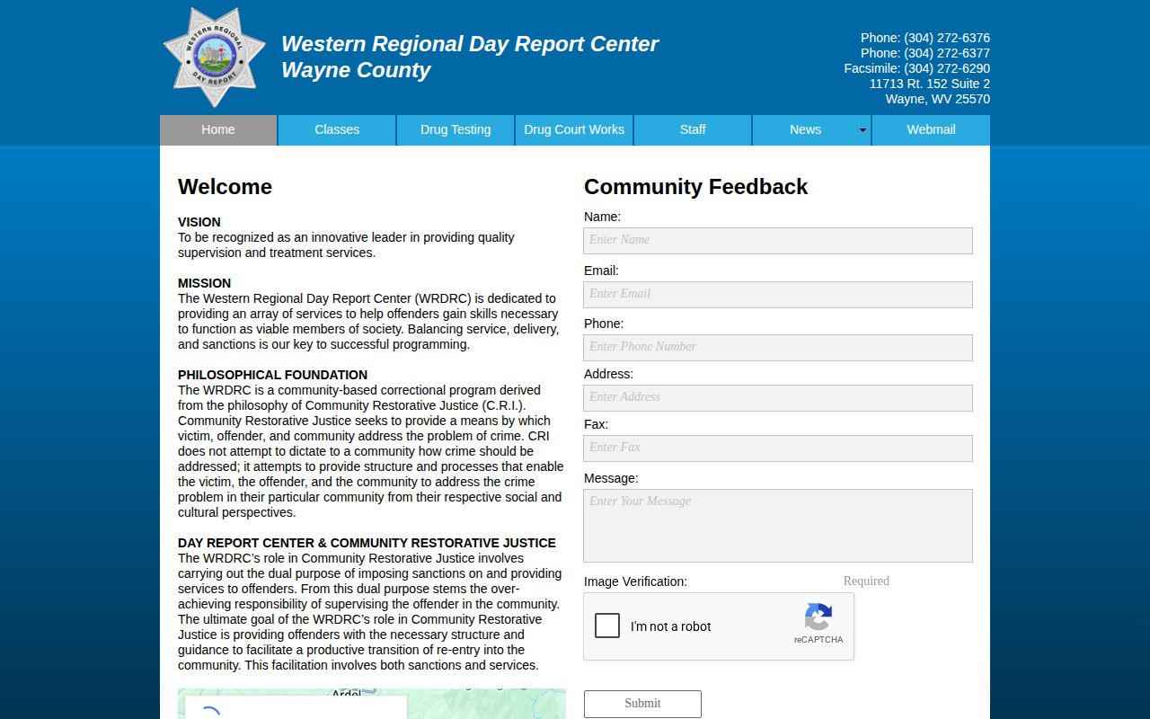 Wayne County post-release supervision day report office